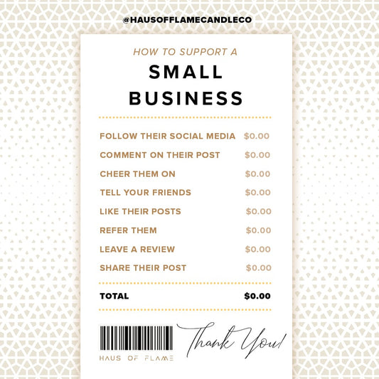 How to Support A Small Business