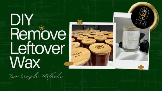 Two Simple Ways to Remove Leftover Candle Wax