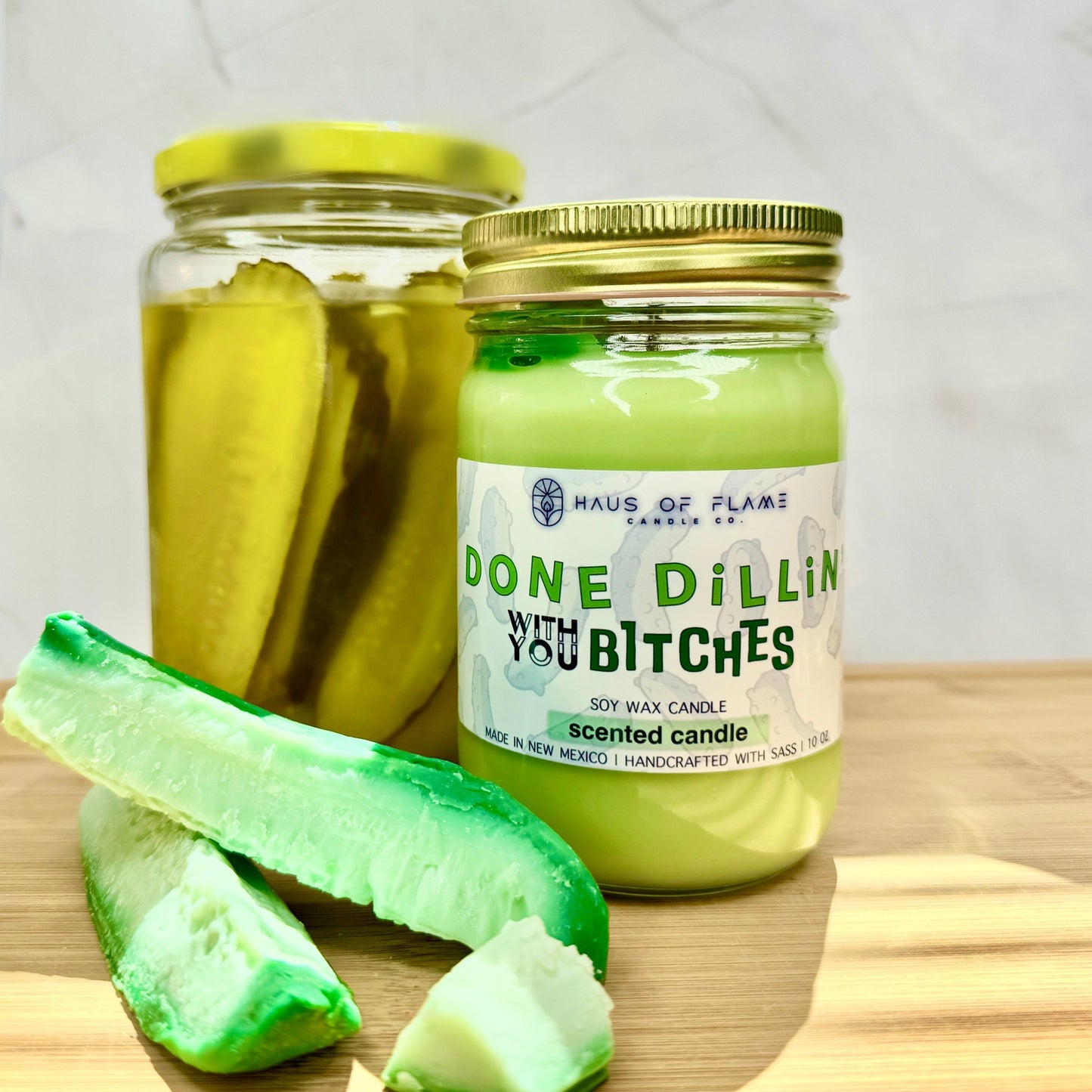 Done Dillin' Pickle | 12oz Candle
