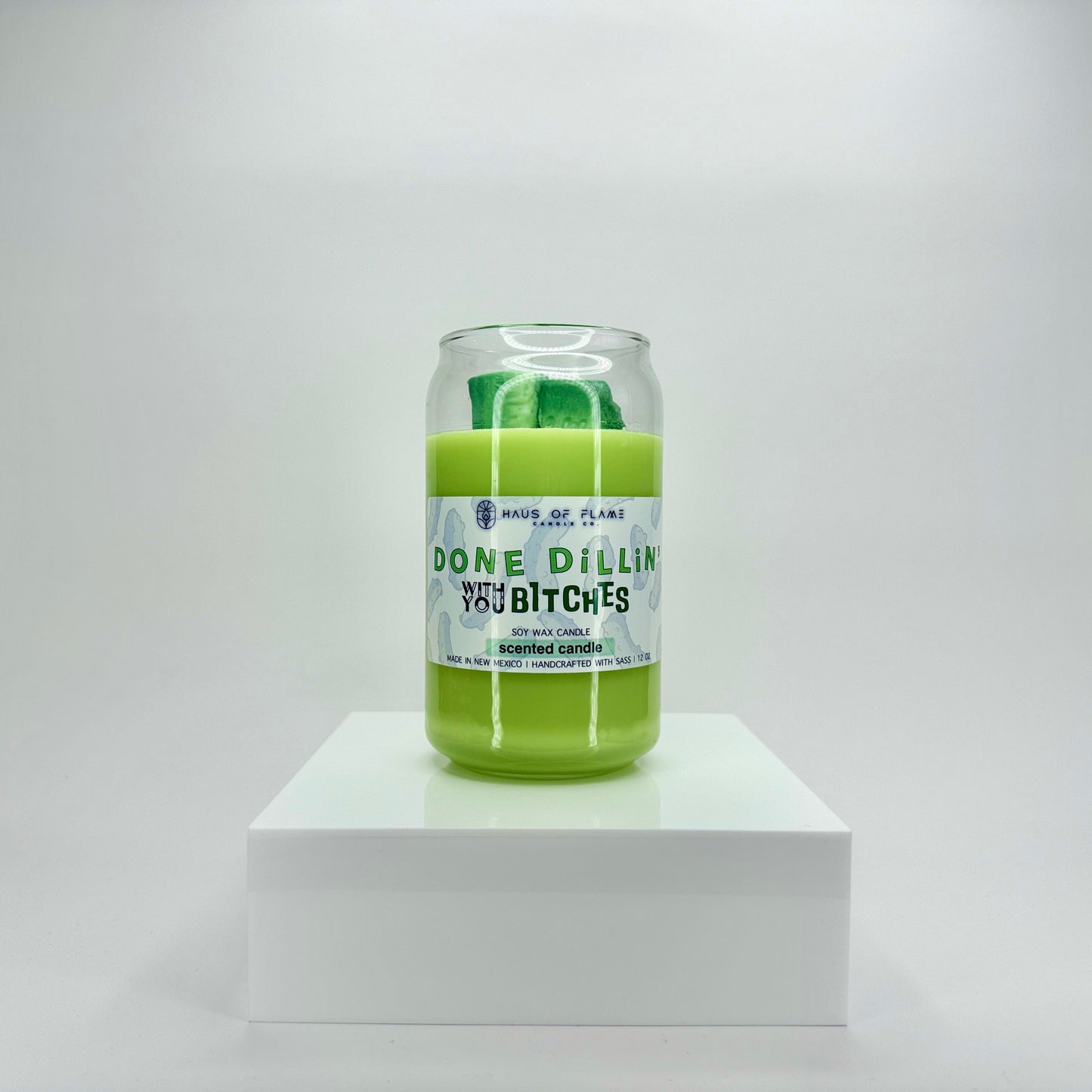 Done Dillin' Pickle | 12oz Candle
