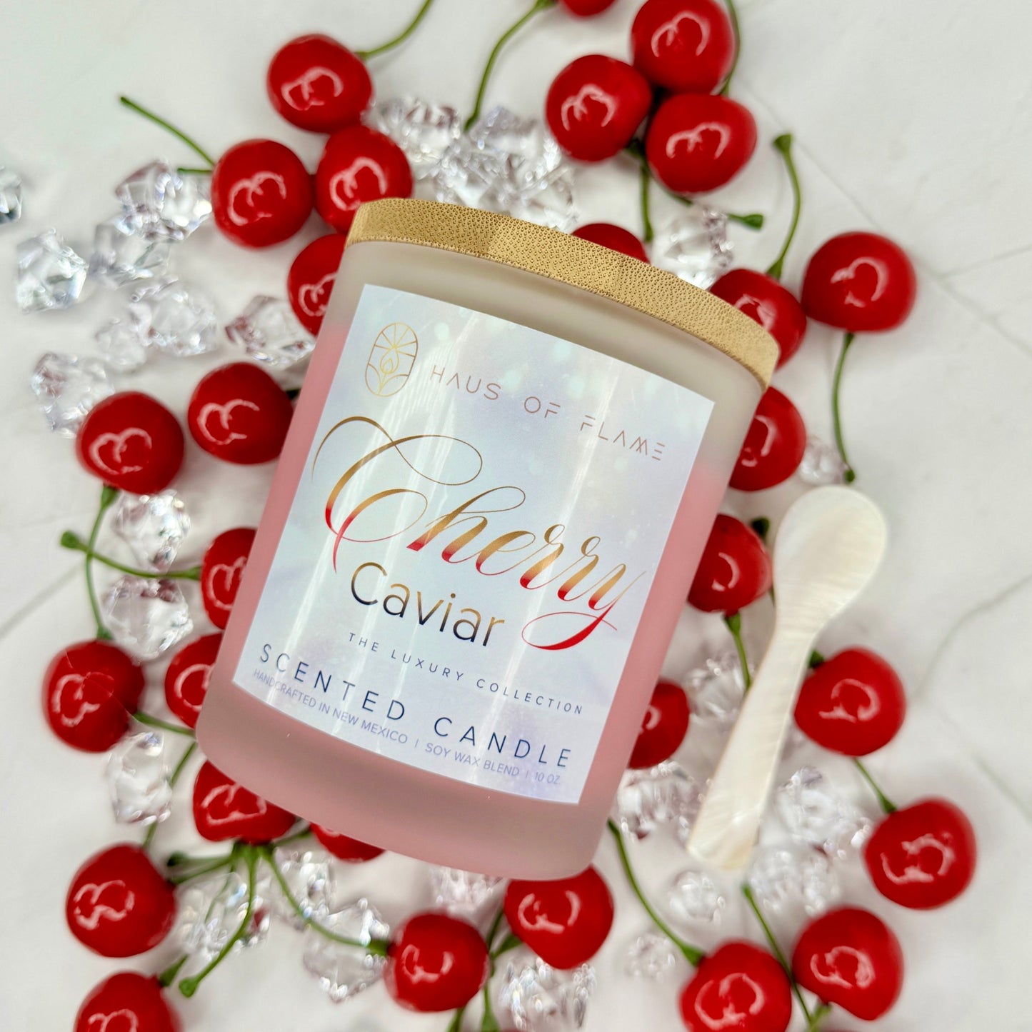 Cherry Caviar Candle
