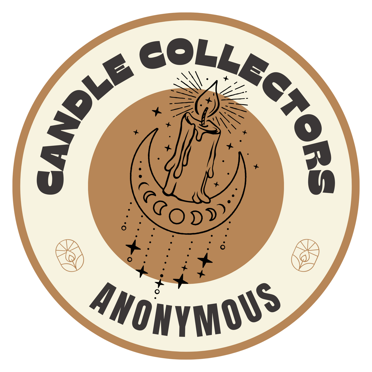 Candle Collectors Anonymous Sticker